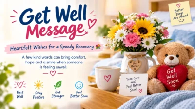 Get Well Message: Heartfelt Wishes for a Speedy Recovery 💐