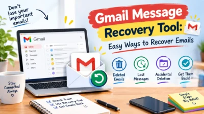 Gmail message recovery tool for finding deleted, archived, and missing emails